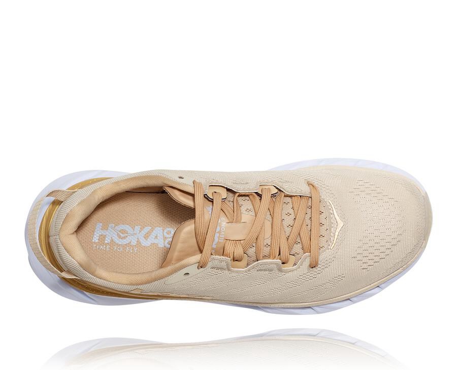 Zapatillas Running Hoka One One Mujer - Elevon 2 - Beige - KVA937042